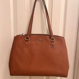 Coach Brown Leather Shoulder Bag